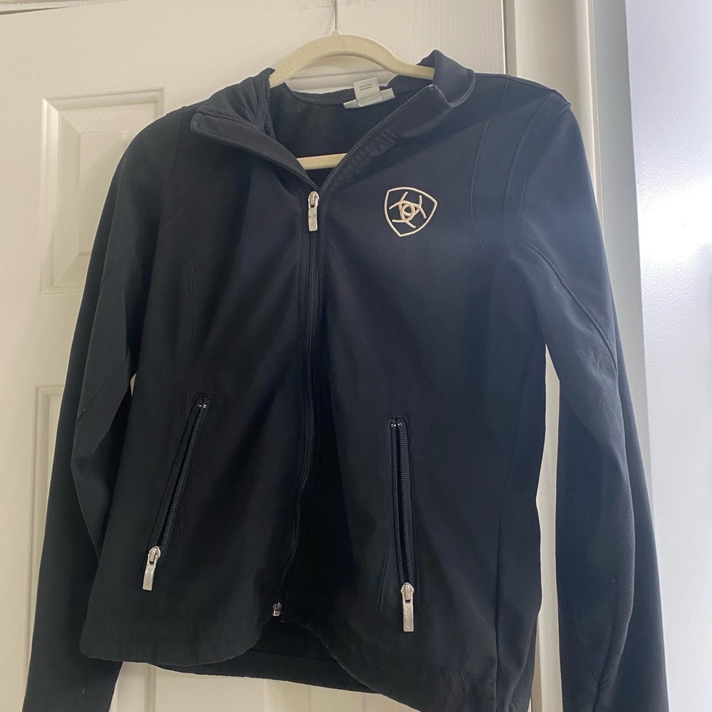 Ariat black zip up jacket